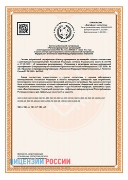 Приложение СТО 03.080.02033720.1-2020 (Образец) Семенов Сертификат СТО 03.080.02033720.1-2020